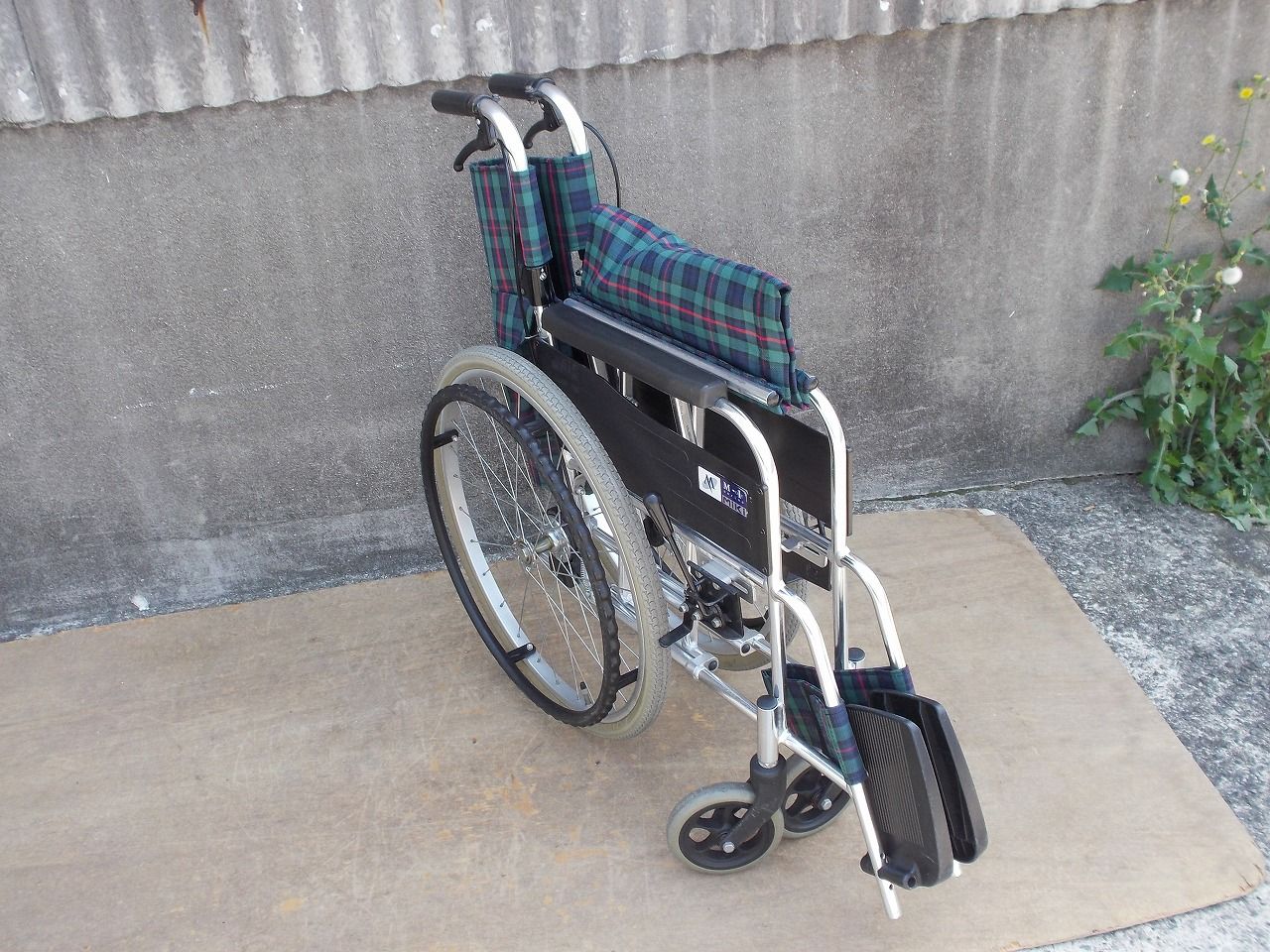 MIKI ミキ M-One 自走式車椅子 車いす MPN-43JD ミキ アルミ自走式