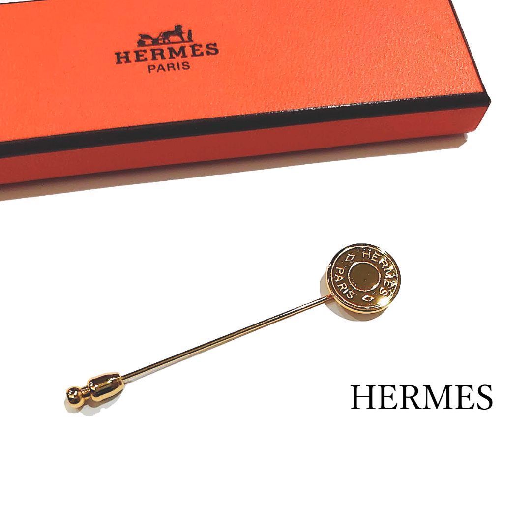 HERMES エルメス セリエ ピンブローチ ハットピン ブローチ