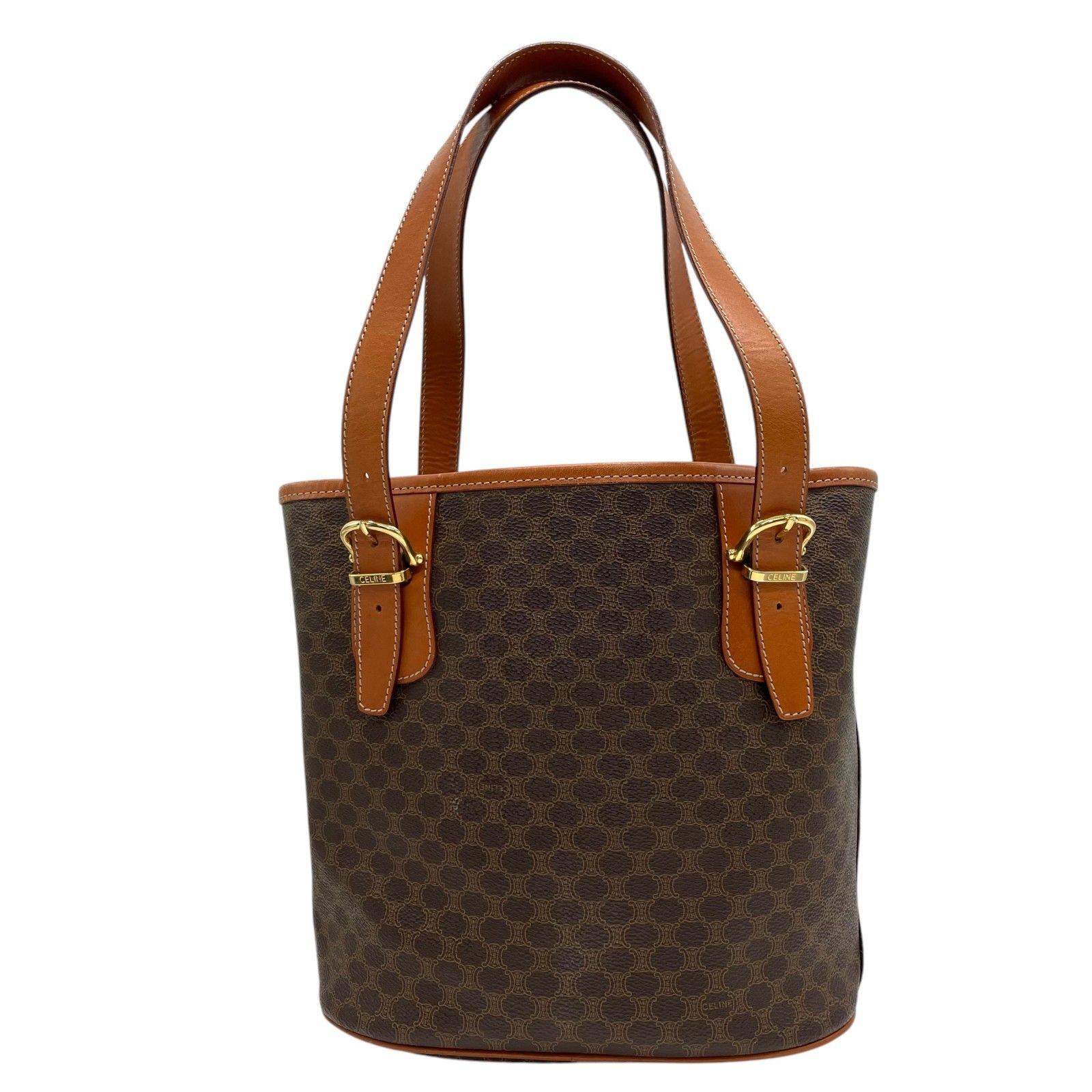 美品】CELINE セリーヌ ヴィンテージ マカダム バケツ型