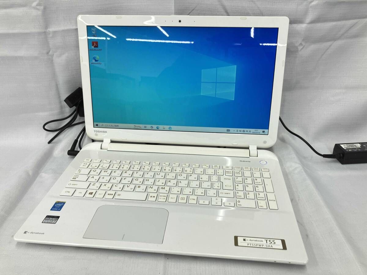 ジャンク TOSHIBA /東芝/ノートパソコン dynabook T55/PW - メルカリ