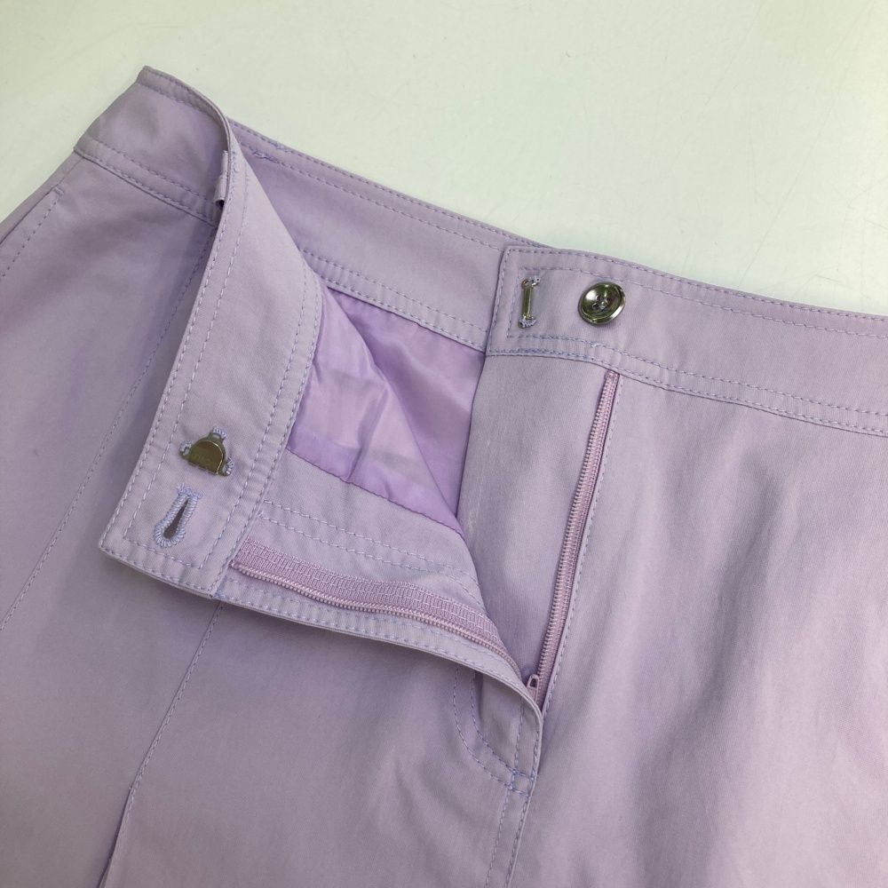 サイズ：40 ADABAT アダバット インナー付 スカート パープル系