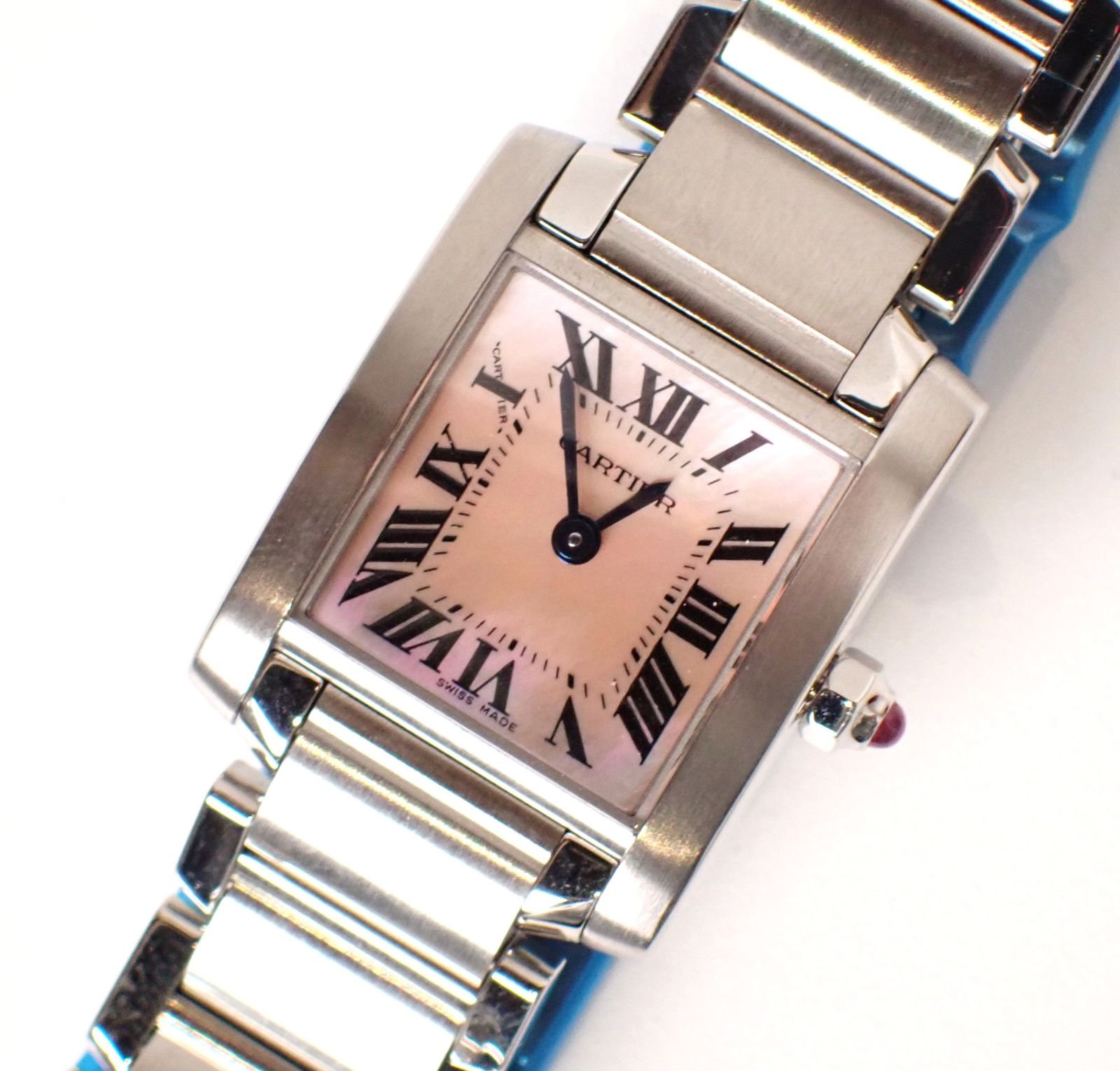 超美品 Cartier(カルティエ) タンクフランセーズSM W51028Q3 SS QZ  
