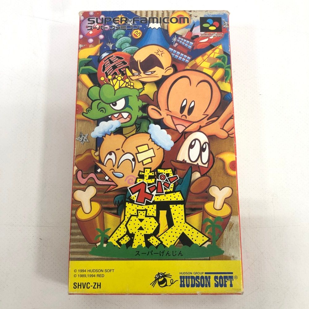スーパーファミコンソフト　スーパー原人 Amazon.co.jp: 超原人 : ゲーム