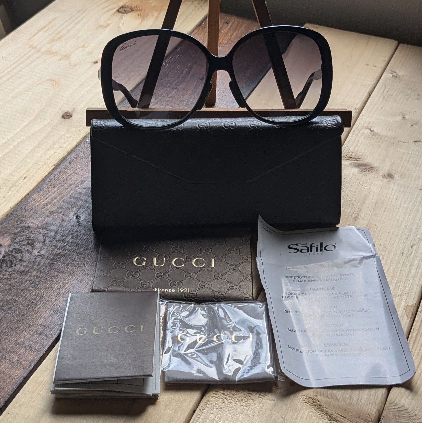 GUCCI グッチ サングラス インターロッキング シェリーライン ブラック グッチ サングラス アジアンフィット GUCCI GG3525KS WNY/K8 62