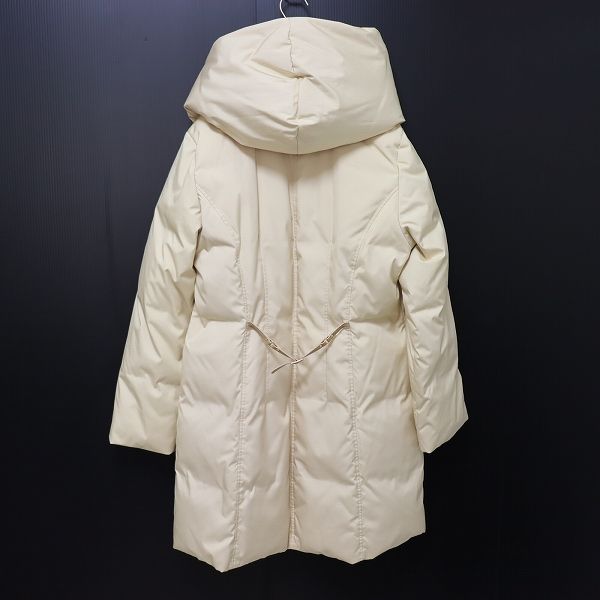 レリアン Leilian ダウン コート ジャケット フーディー [x972786n