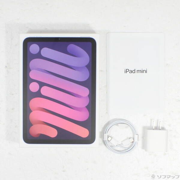 中古品〕 iPad mini 第6世代 64GB パープル MK7R3J/A Wi-Fi【297】 中古品〕 iPad mini 第6世代 64GB パープル MK7R3J/A Wi-Fi【297】