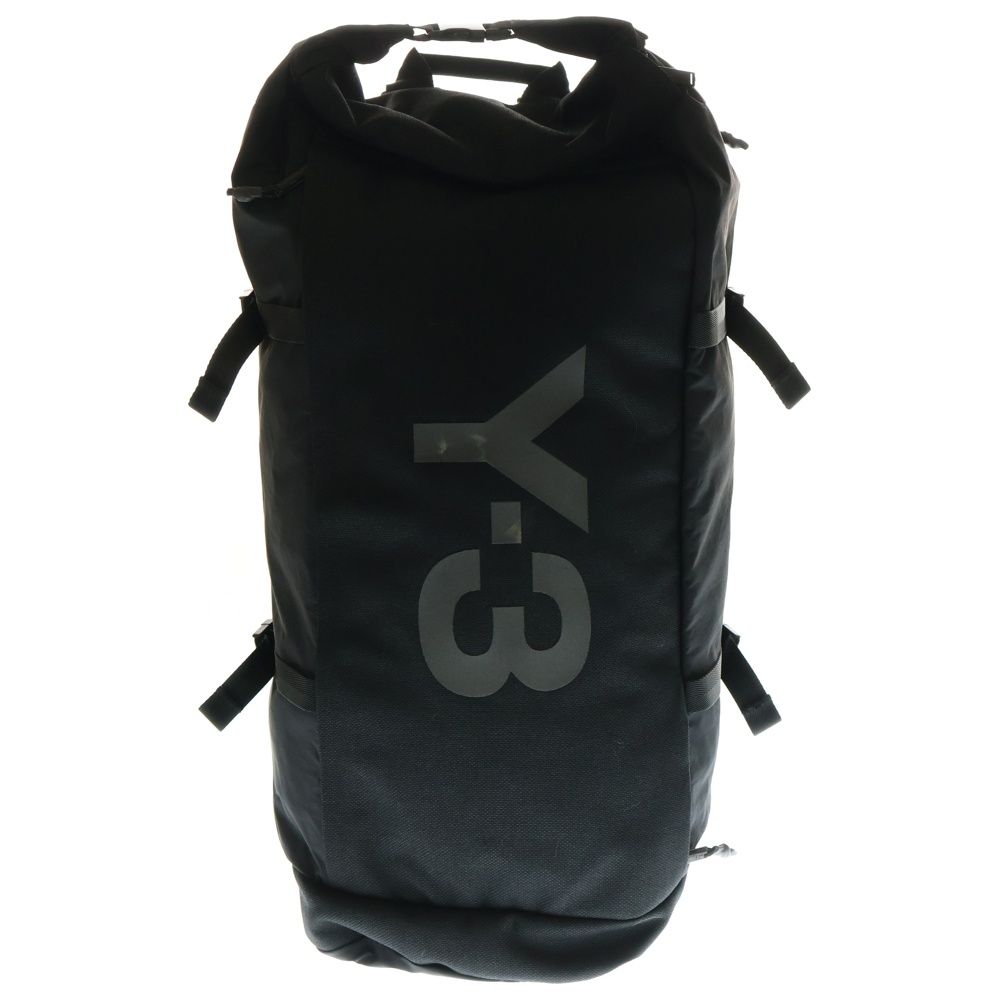 Y-3 ワイスリー CLASSIC HYBRID DUFFEL ロゴプリント ダッフルバッグ ブラック