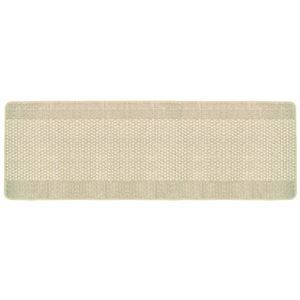 12個セット 洗いやすいキッチンマット インテリアマット 60cm×180cm ベージュ ループタイプ 優踏生