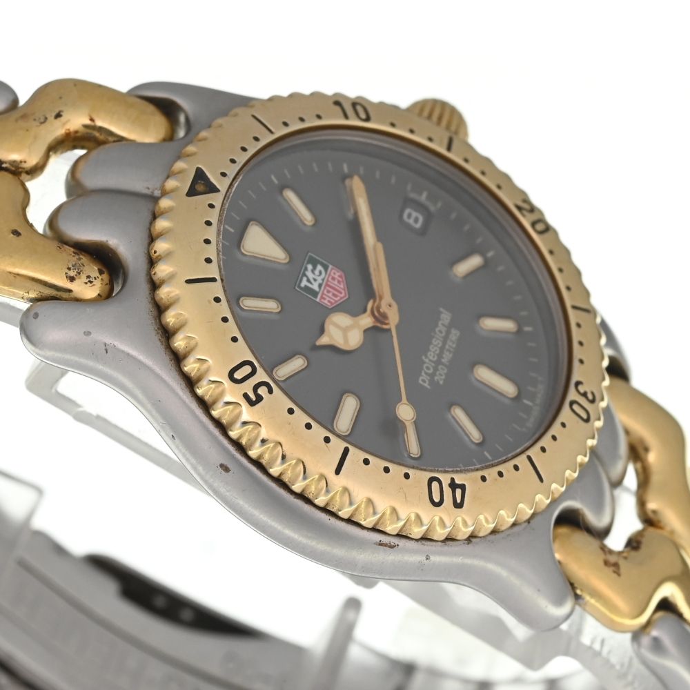 値下 タグホイヤー TAG HEUER S95.213-1 S/el デイト クォーツ