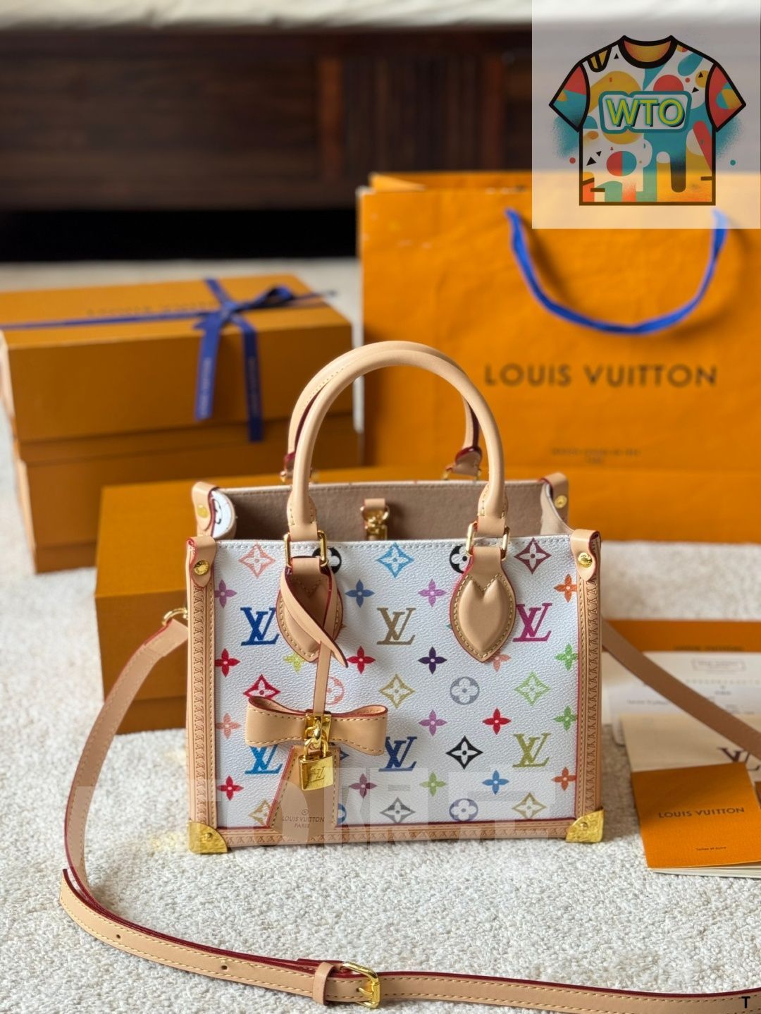 【希少】Louis Vuitton ルイヴィトン ドーヴィル ハンドバッグ org.jpg