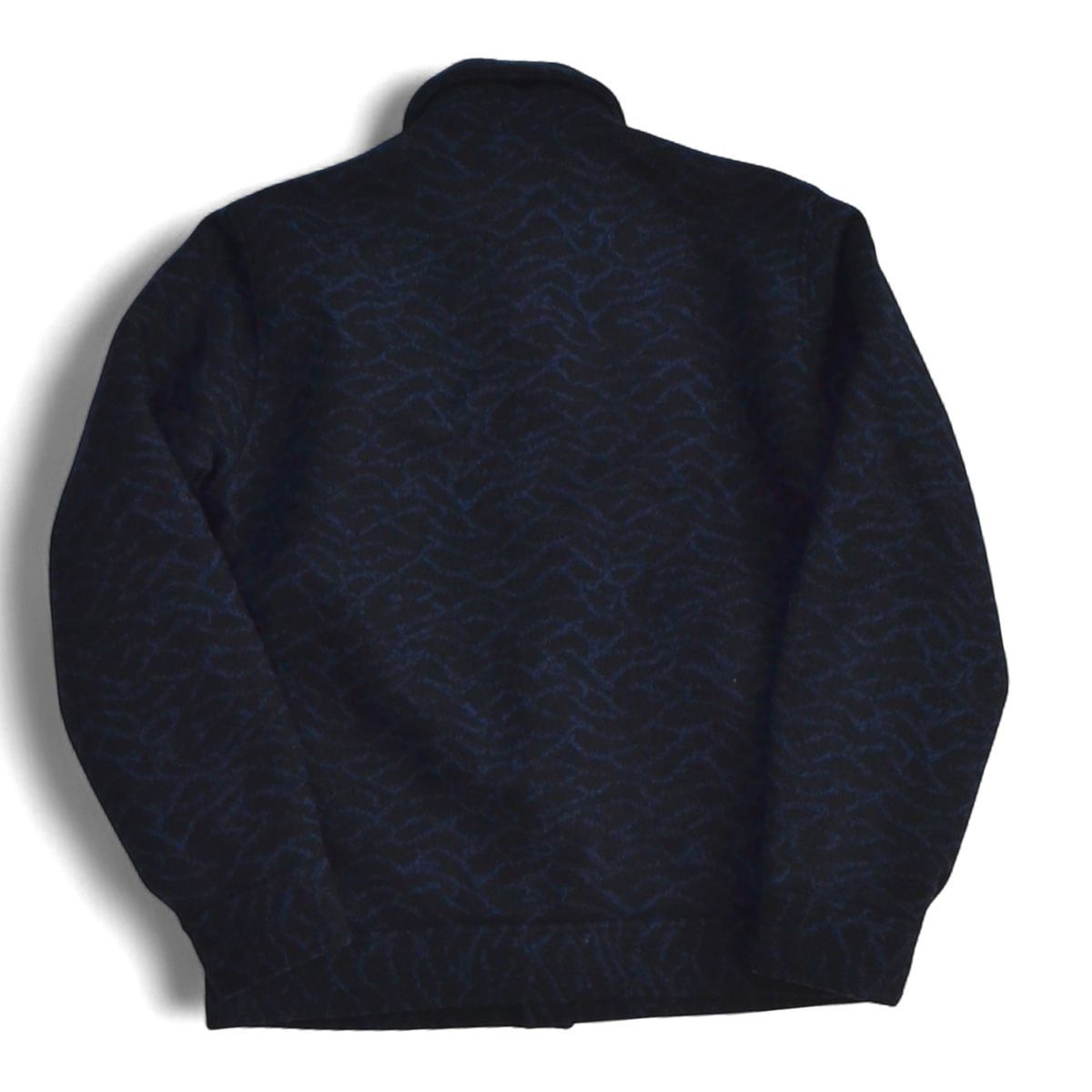 CALEE JACQUARD SPORTS JACKET Sサイズ CALEE キャリー スポーツジャケット DOUBLE JACQUARD WAVE PATTERN