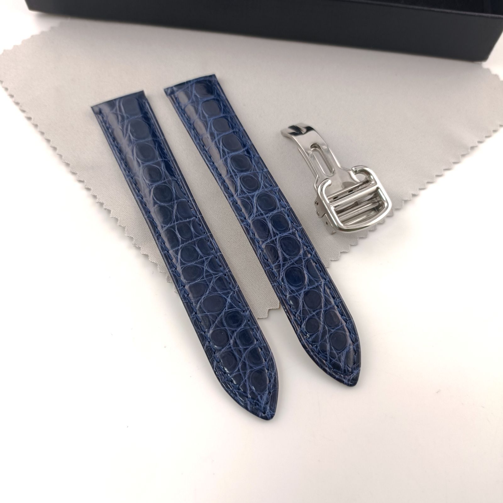 2459 Apple Watch エルメス ブルーラン ホワイト HERMES（Apple