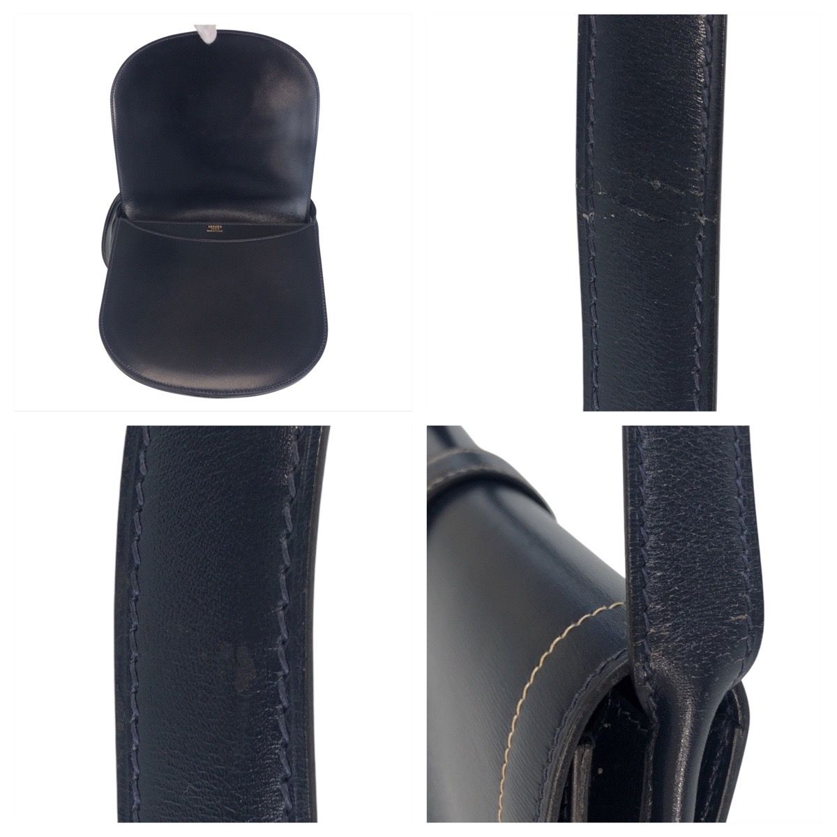 HERMES エルメス ギャロパード ネイビー ボックスカーフ ショルダー  