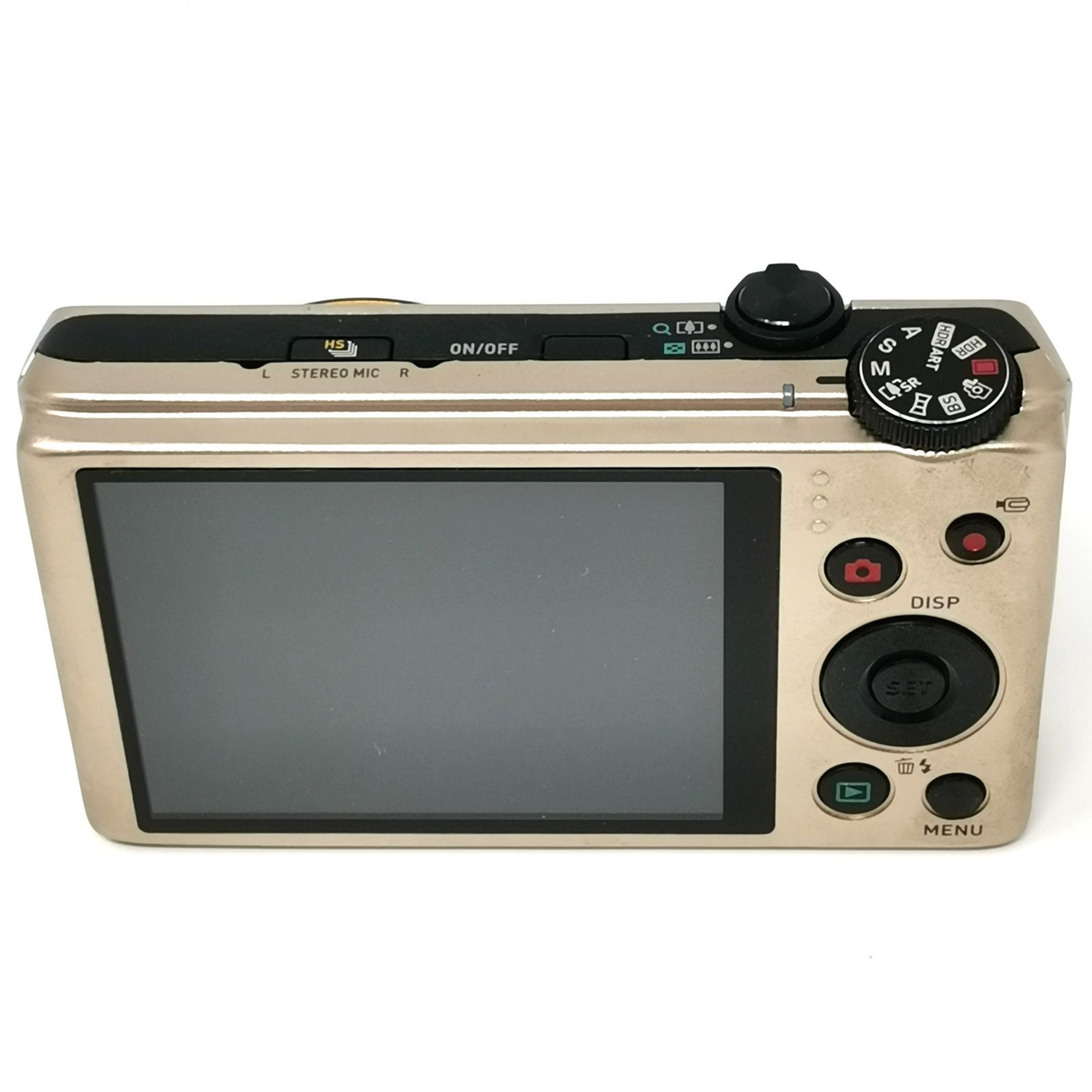 CASIO デジタルカメラ EXILIM HS EX-ZR310 WE(中古 良品) (shin 中古