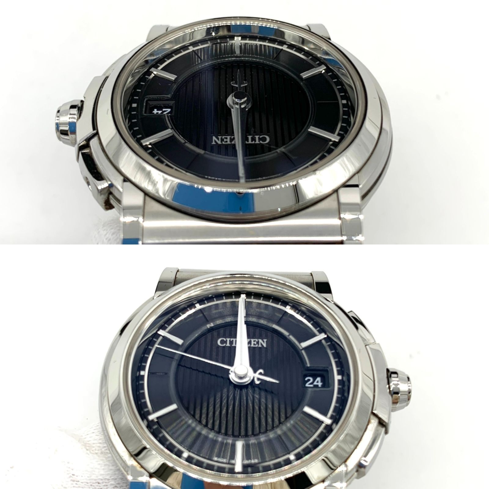 ▽【稼働品】CITIZEN/シチズン シリーズエイト 805 CNG72-0051 SS ブラック文字盤 ソーラー メンズ腕時計  S38080515711 - メルカリ