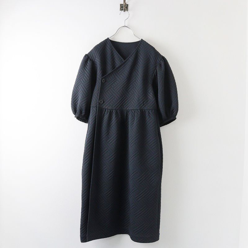 美品 2021AW きげんのいいひと 雪見の衣 格子柄キルティング