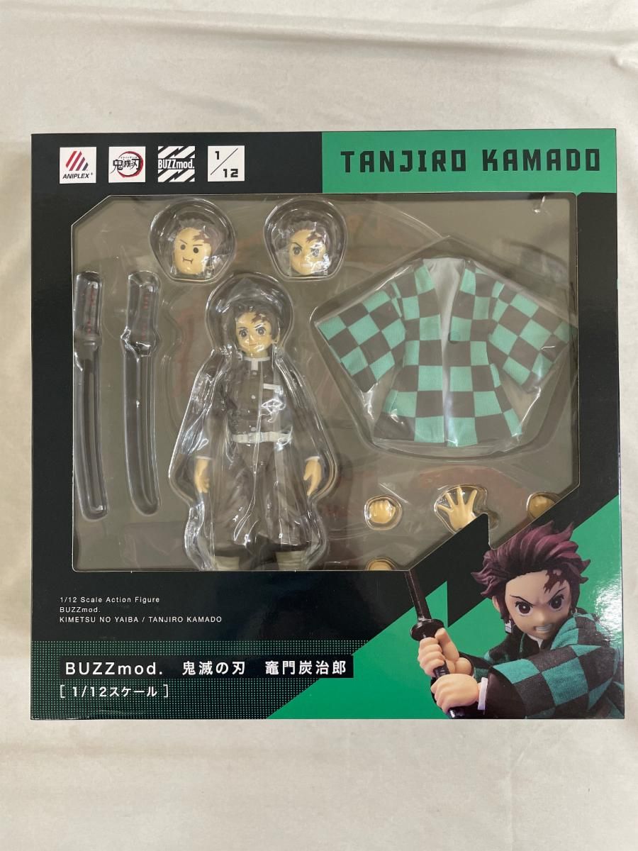 未開封】BUZZmod. 竈門炭治郎 1/12 アクションフィギュア