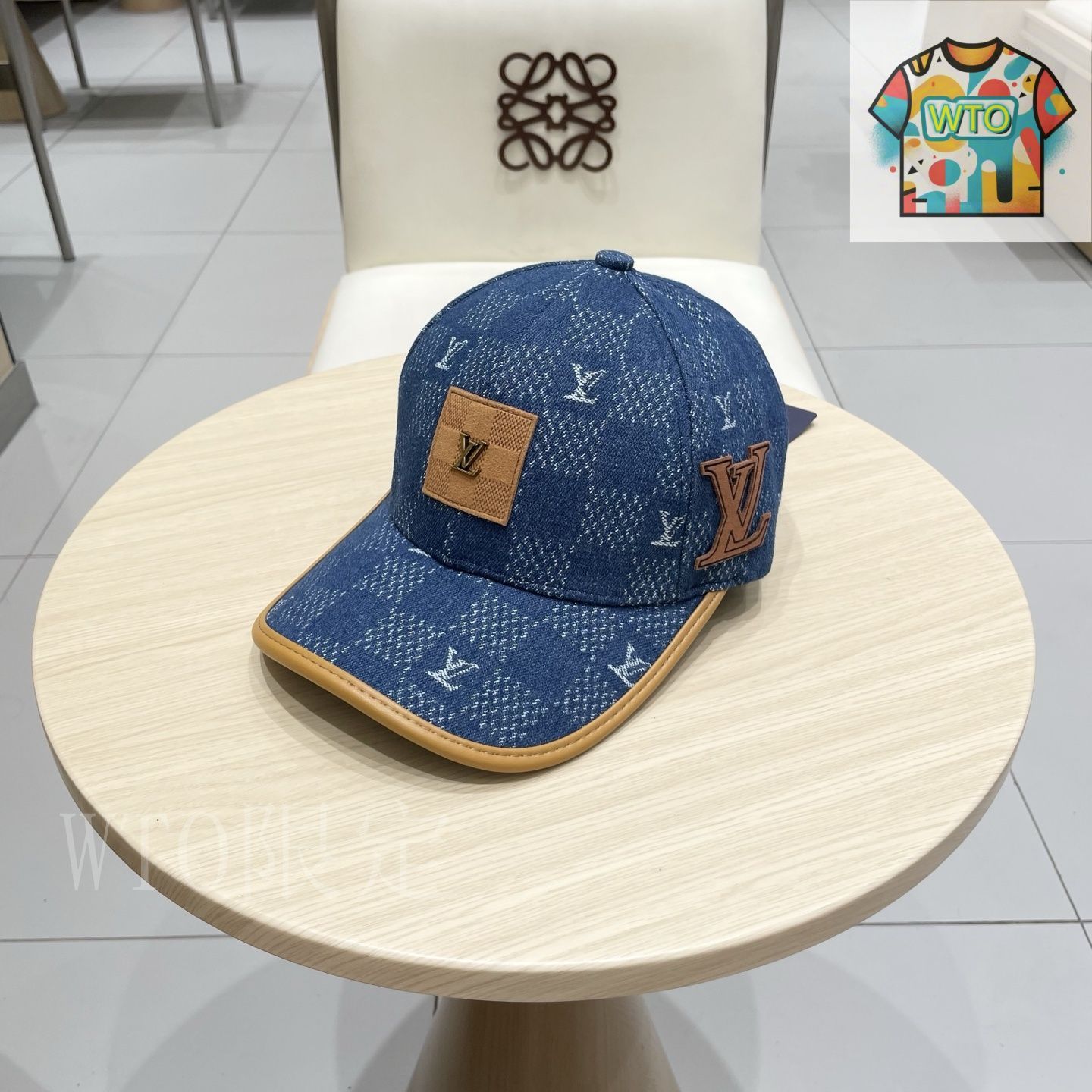 Louis Vuitton ベースボールキャップ 新品 Louis Vuitton / LV（ルイ・ヴィトン）ベースボールキャップ01-1