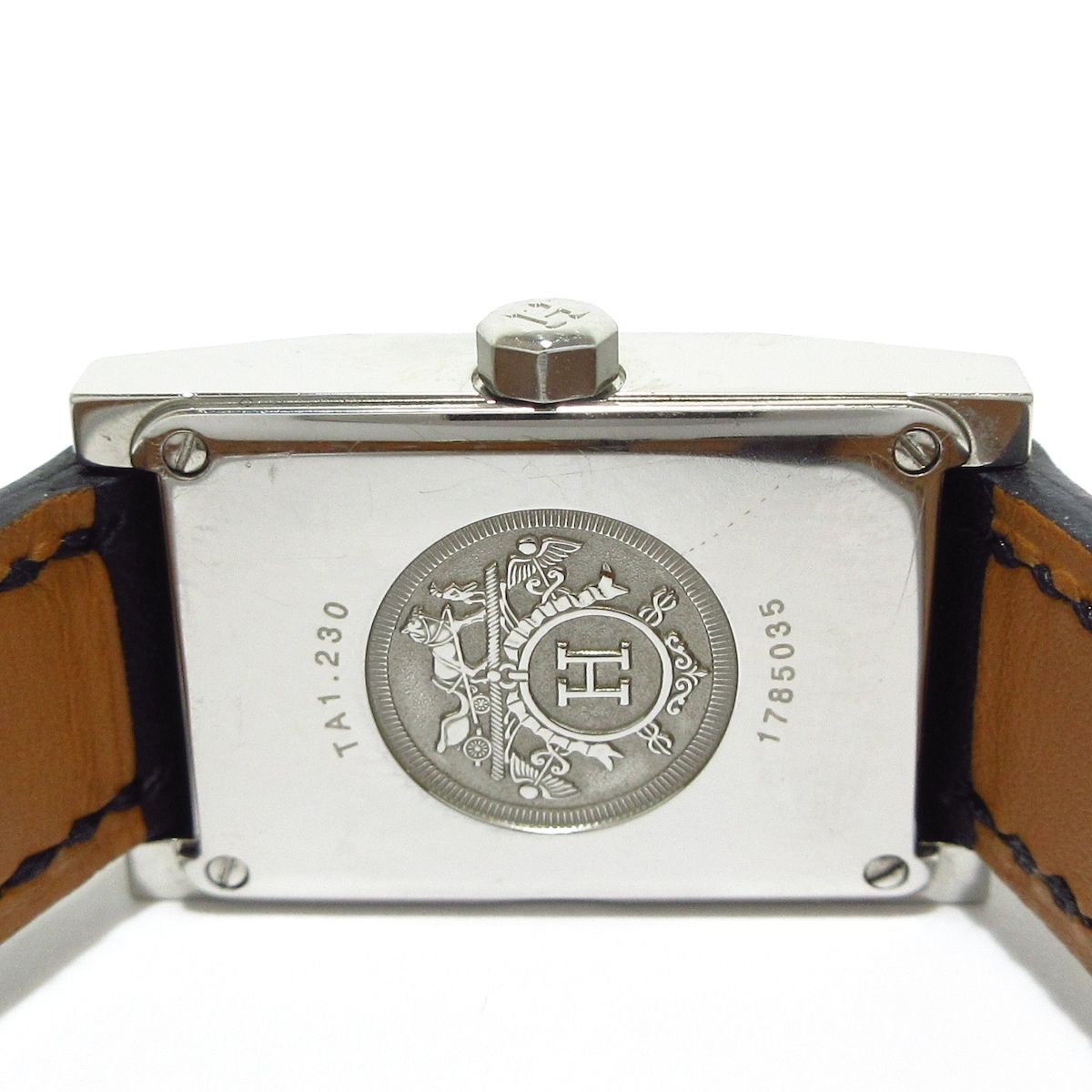 【なぎ】　エルメス　タンデム　QZ　SS　ダイヤベゼル　TA1.230 Hermès エルメス タンデム QZ SS ダイヤベゼル TA1.230 レディース