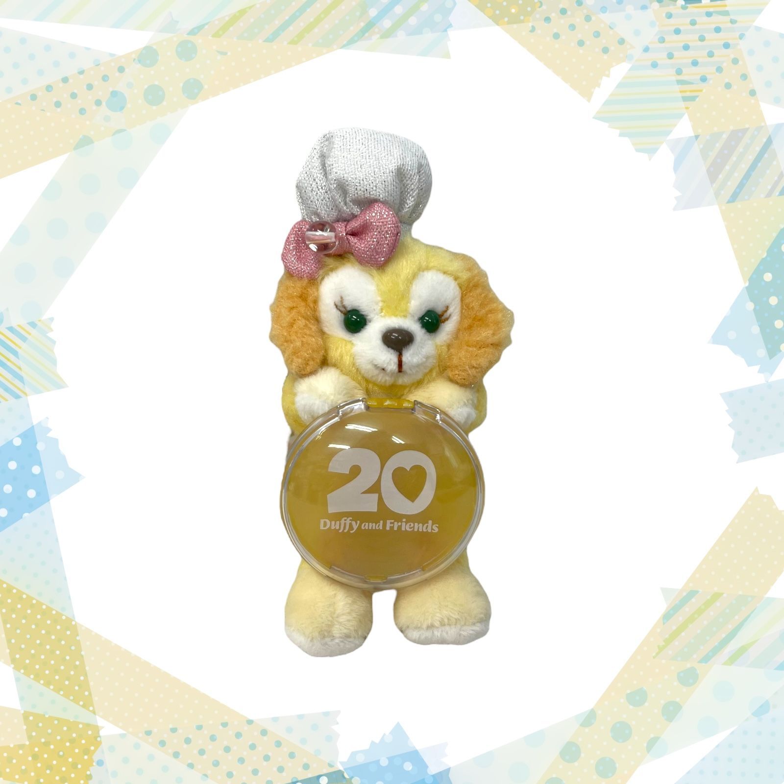 ◇ディズニー ぬいぐるみチャーム【クッキーアン】カラフルハピネス