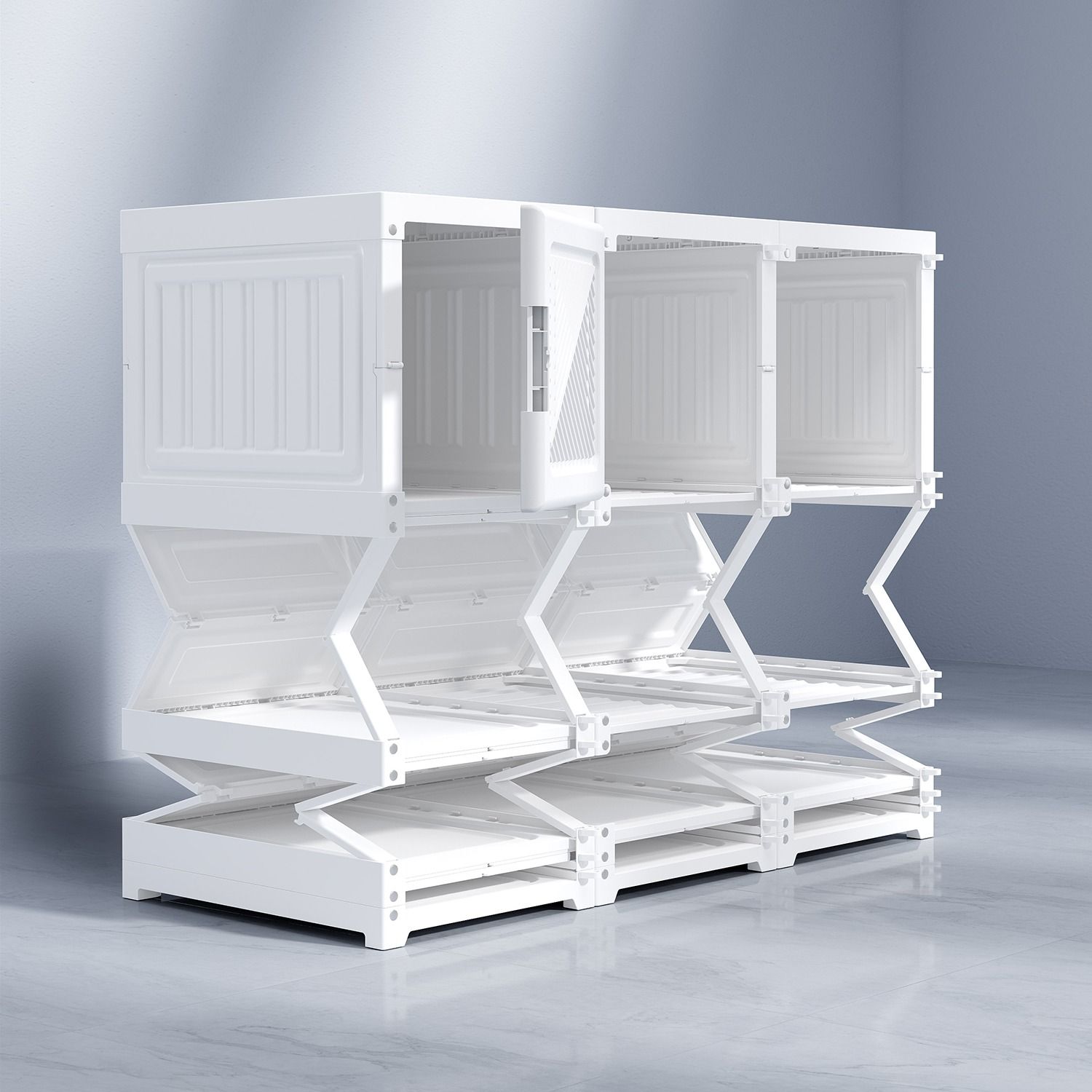 yamaka家具、古物、当時もの］くさび棚/5段 【公式通販】