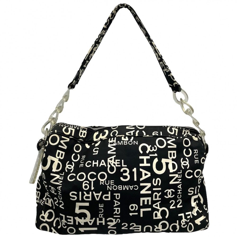 シャネル ショルダーバッグ レディース バイシー クリアチェーン  