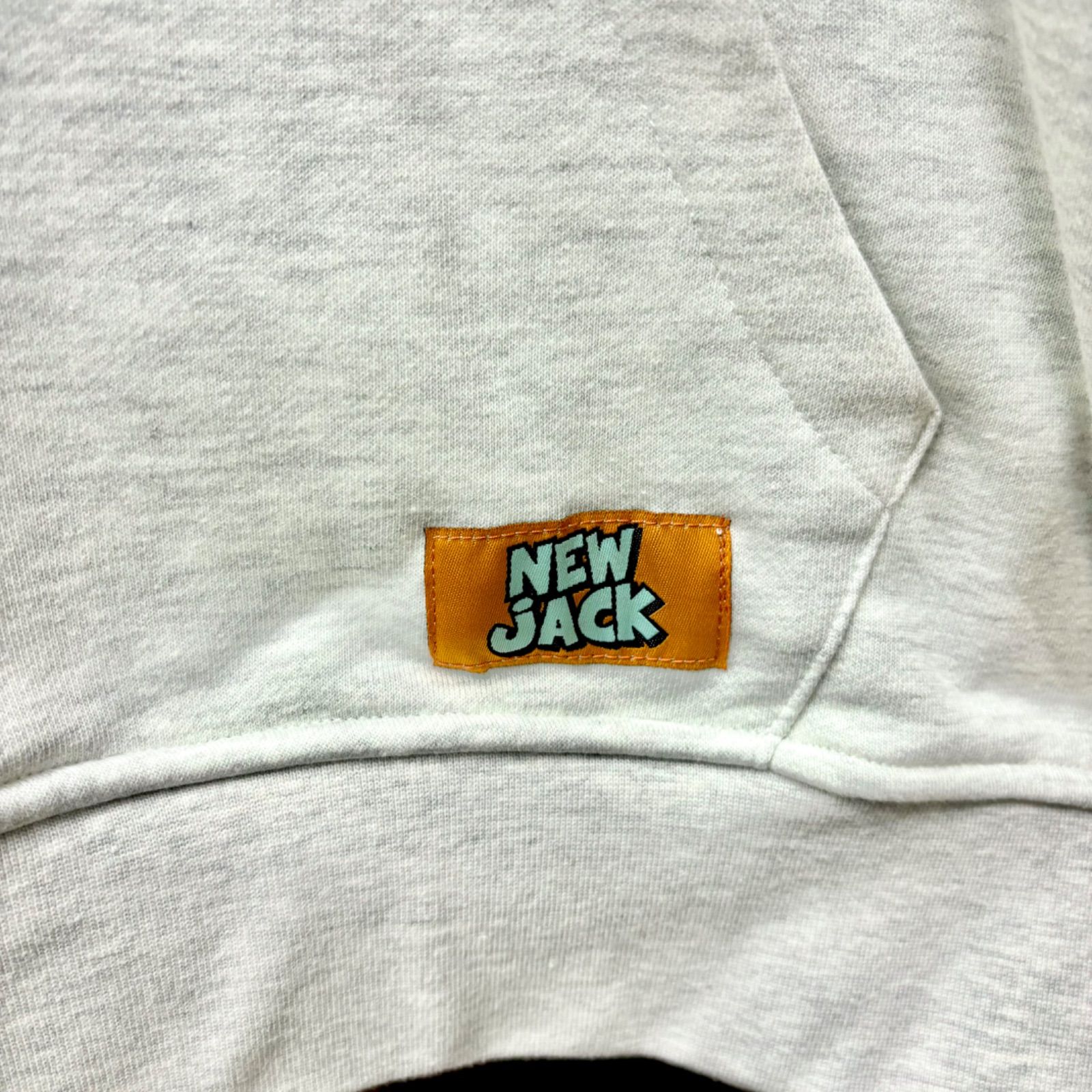 NEW JACK×A.T.C Bob&Fredイラストプルパーカー】ニュージャック