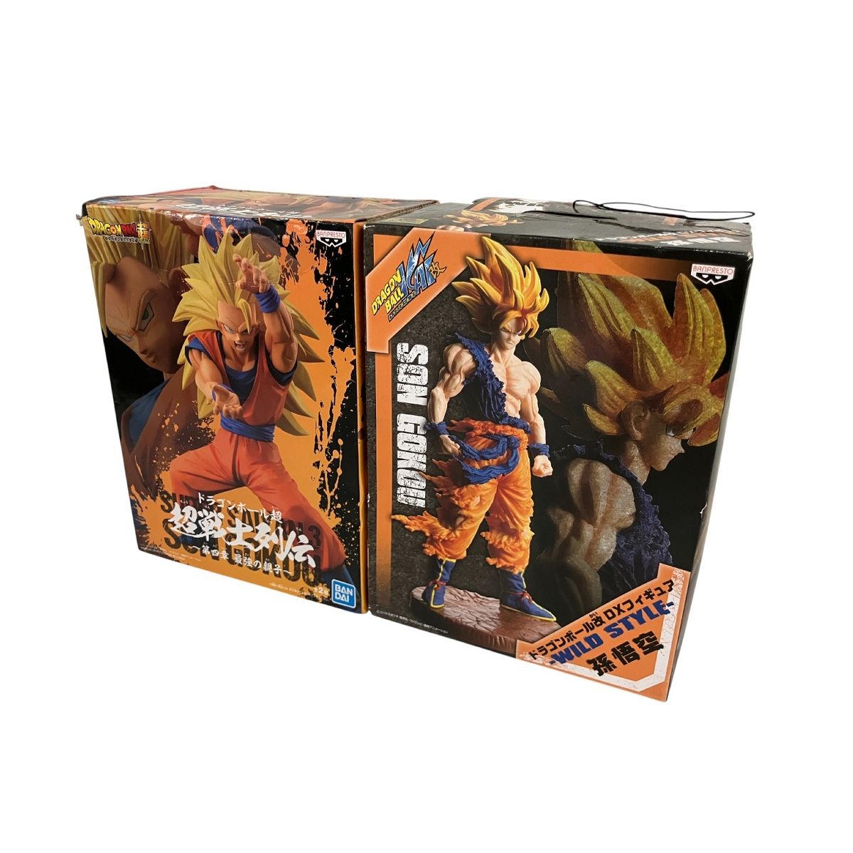 ドラゴンボール バンプレスト 孫悟空 ドラゴンボール改 DX フィギュア -WILD STYLE - ドラゴンボール 超 超戦士列伝 第四章 最強親子 2点 未開封 B10533199