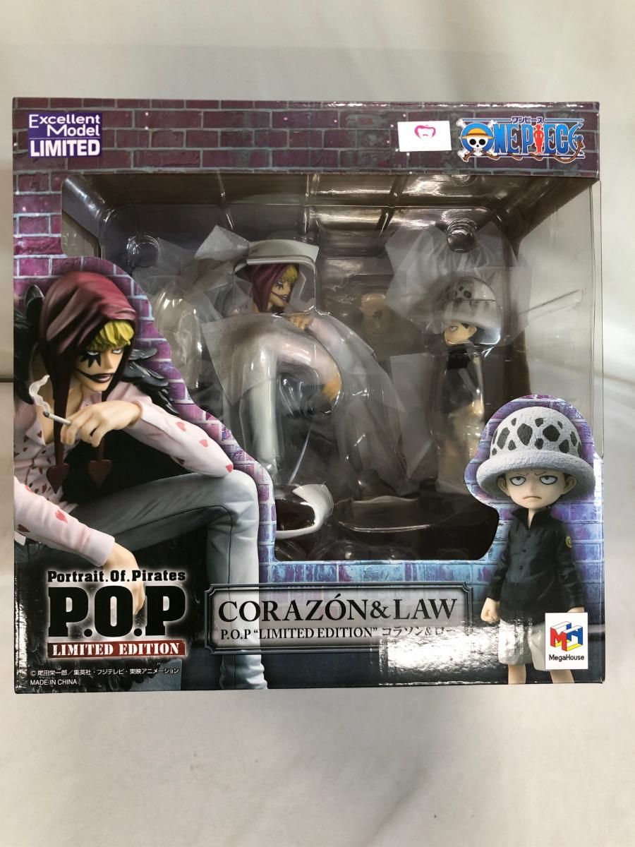 【未開封】【再販】コラソン＆トラファルガー・ロー 「ワンピース」 エクセレントモデルLIMITED Portrait.Of.Pirates 未開封】【再販】コラソン＆トラファルガー・ロー 「ワンピース