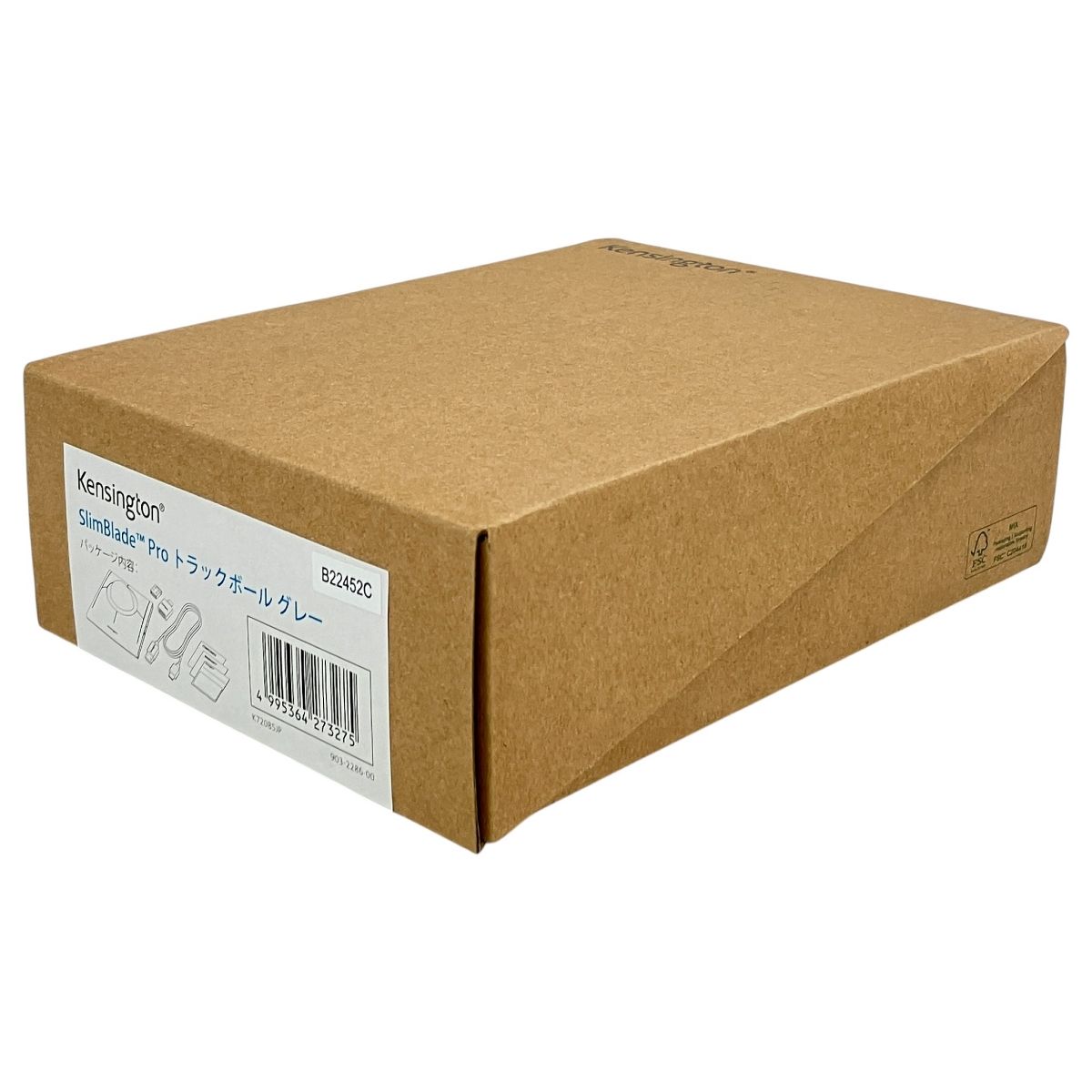 ♥ Kensington K72085JP SlimBlade Pro トラックボール マウス グレー ケンジントン N10561506