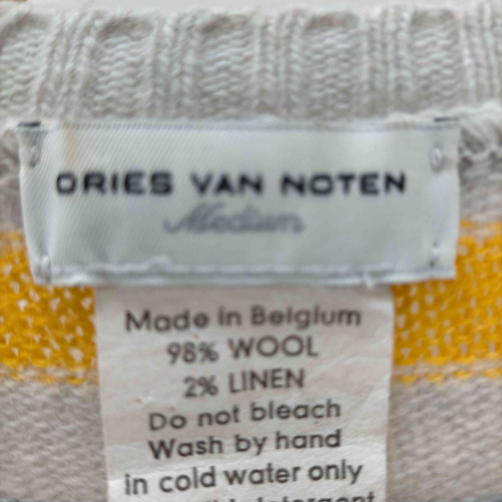 ドリスヴァンノッテン DRIES VAN NOTEN OLD ライカ期 ニット