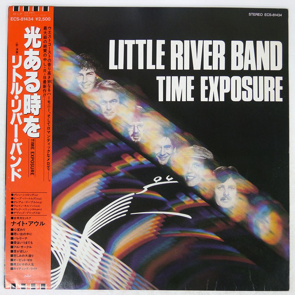 帯 国内盤 LITTLE RIVER BAND/TIME EXPOSURE/TOSHIBA ECS81434
