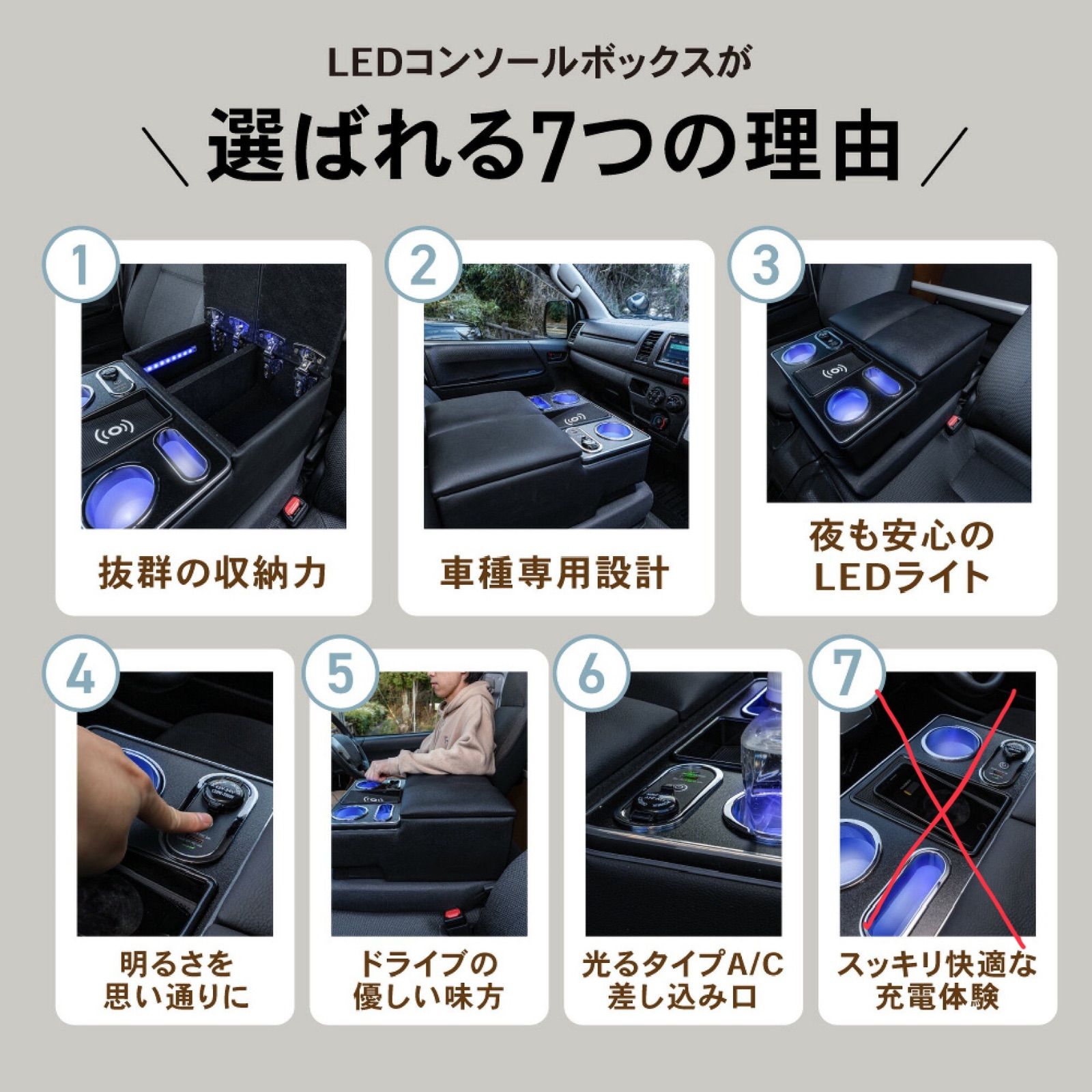 ハイエース コンソール