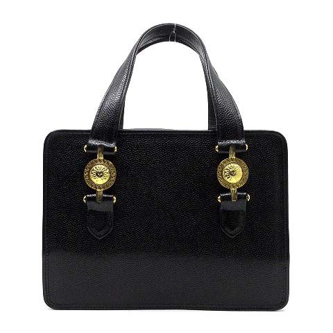ヴェルサーチ ヴェルサーチェ VERSACE サンバースト レザー