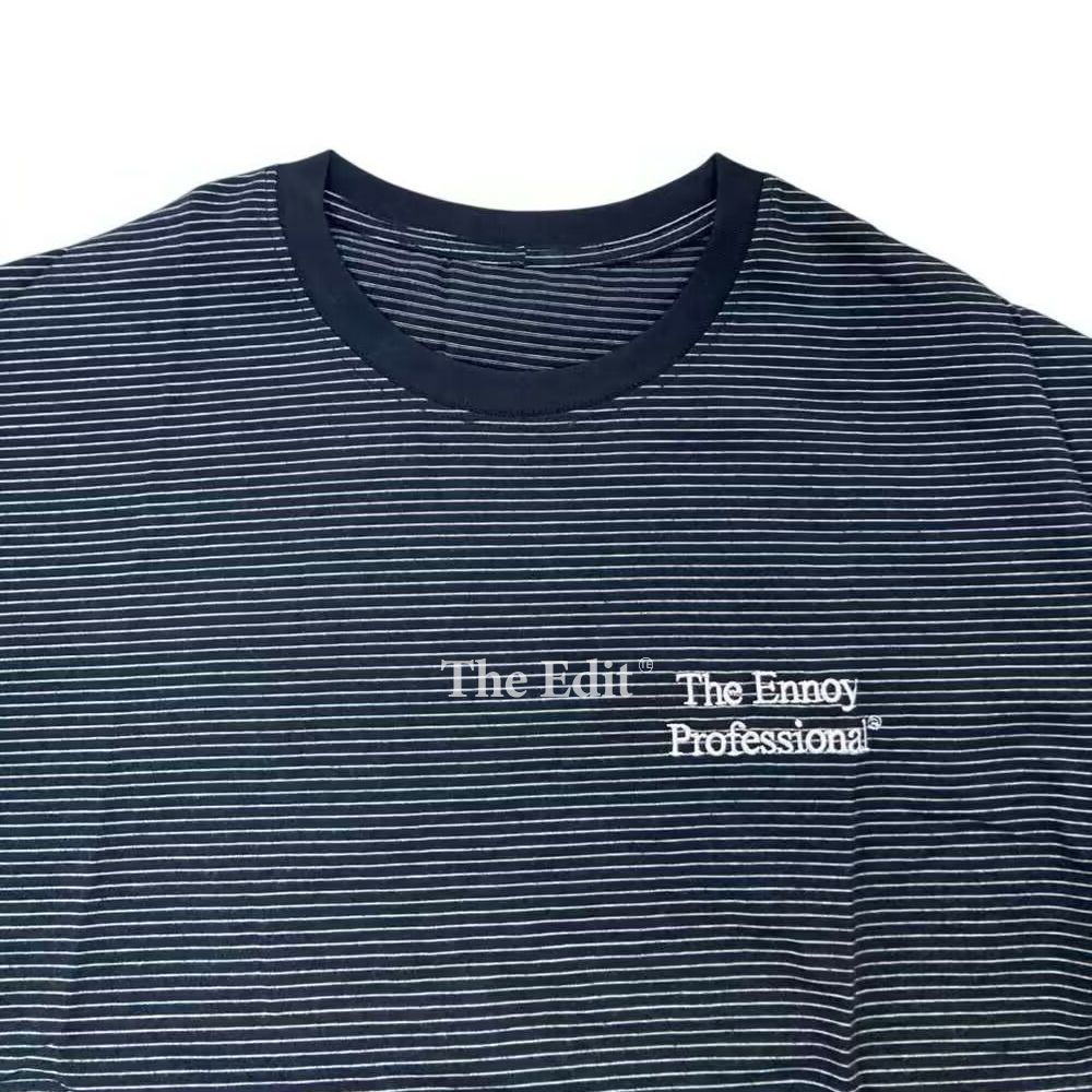 八木莉可子着用モデル ENNOY 半袖ボーダーTシャツが国内8月4日