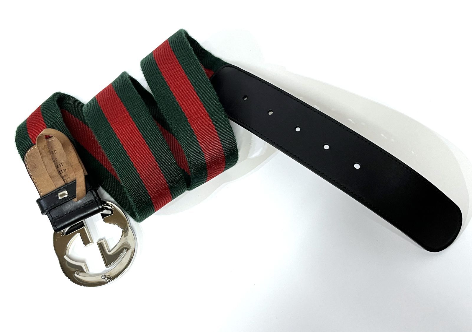 GUCCI｜グッチ インターロッキングGバックル シェリーラインベルト