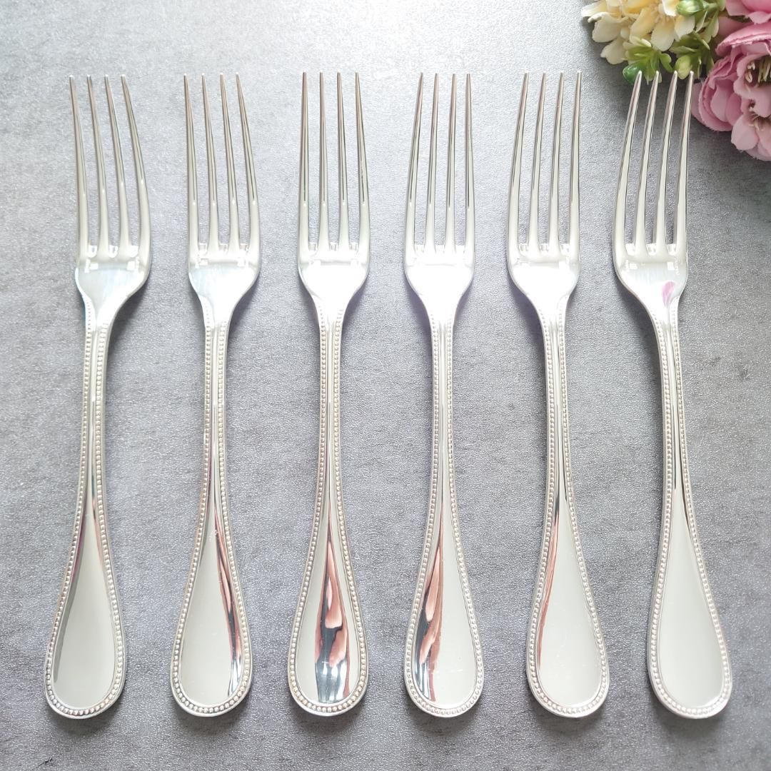 クリストフル パール テーブルフォーク 6点