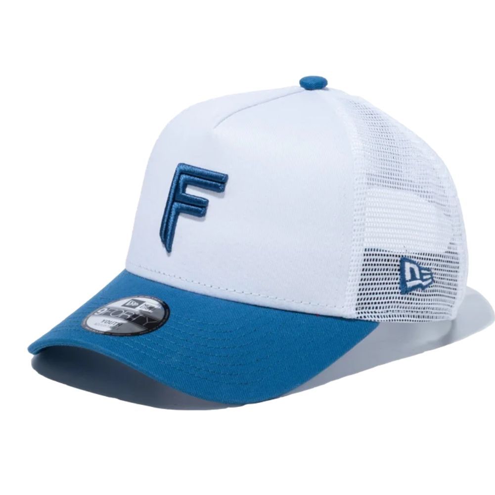ニューエラ Youth 9FORTY A-Frame トラッカー 北海道日本ハムファイターズ ホワイト 1個 New Era Youth 9FORTY A-Frame Trucker Hokkaido Nippon Ham Fighters White
