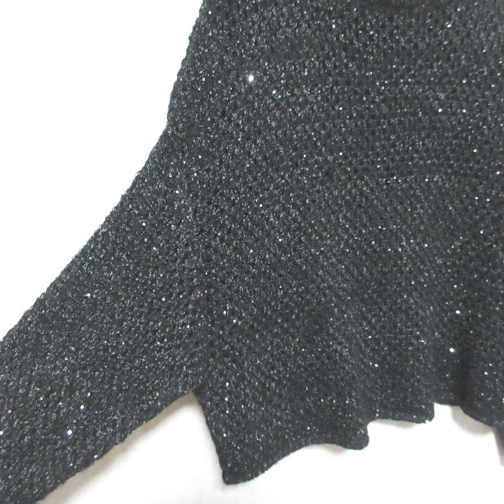 未使用 25SS Diagram ダイアグラム グレースコンチネンタル スパンメッシュニットトップス 032514336 サイズ36 ブラック レディース 古着 中古 未使用 25SS Diagram ダイアグラム グレースコンチネンタル