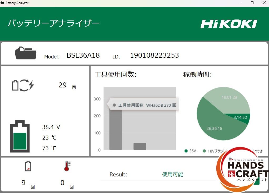 フルセット BSL36A18
