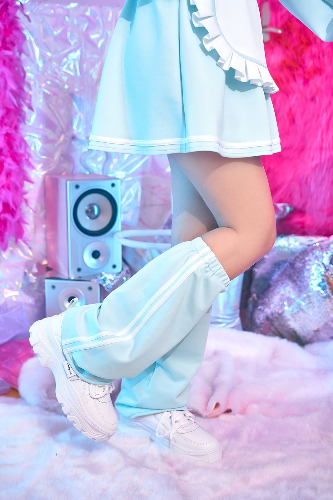CLEARSTONE - 猫耳ジャージメイド 黒 クリアストーンコスプレ 在庫処分】ジャージメイド ジャージ ねこ メイド服 猫 メイド