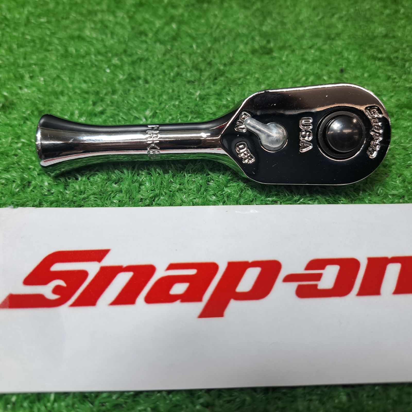 スナップオン/Snap-on 3/8sq スタッビ―ラチェットハンドル クイックリリース付き FRK80 プッシュリリース【岩槻店】 - メルカリ