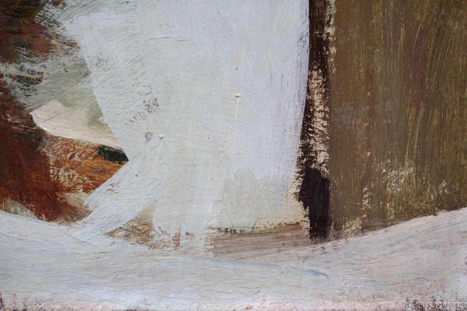 森本三郎『冬景色』油彩画【真作保証】 絵画 森本三郎『冬景色』油彩画【真作保証】 絵画