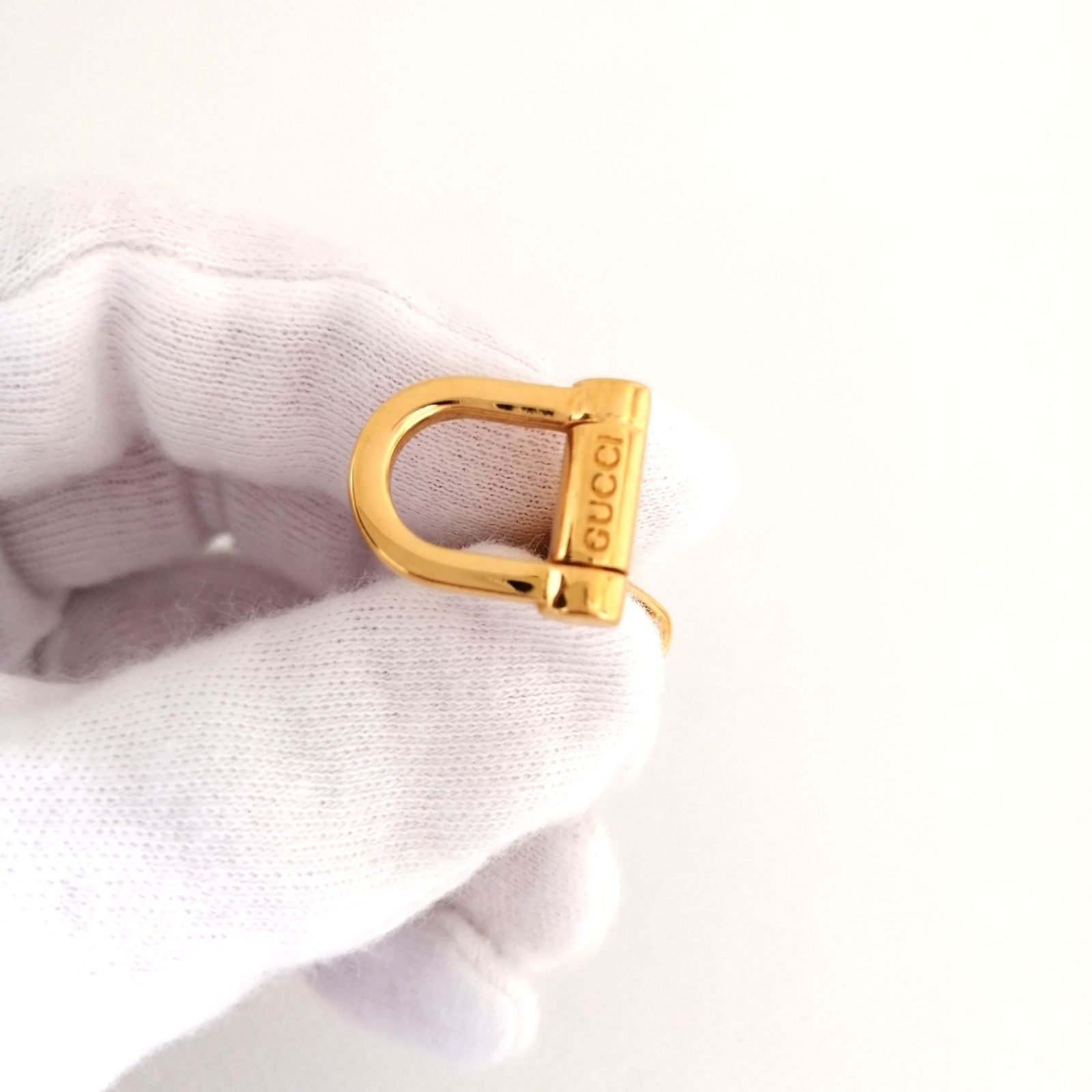 美品！　GUCCI　グッチ オールド　 カフスボタン　天然石　ゴールド　金 美品 グッチ GUCCI カフス ゴールド 【947】 - メルカリ