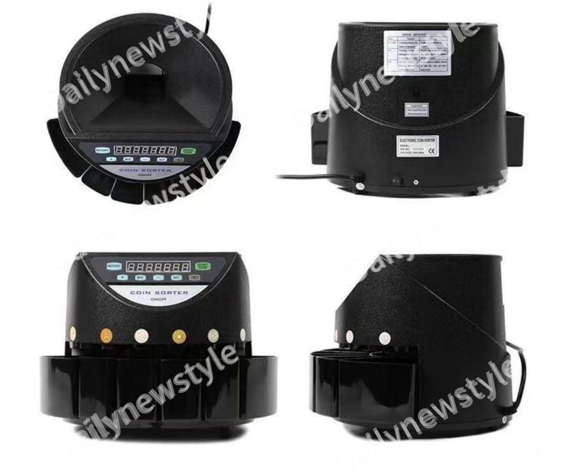 人気推薦◇コインカウンター 自動 硬貨 計数機 電動 高速 コインソーター 選別機 自動計算 正規品 PSE認証済 ベスト