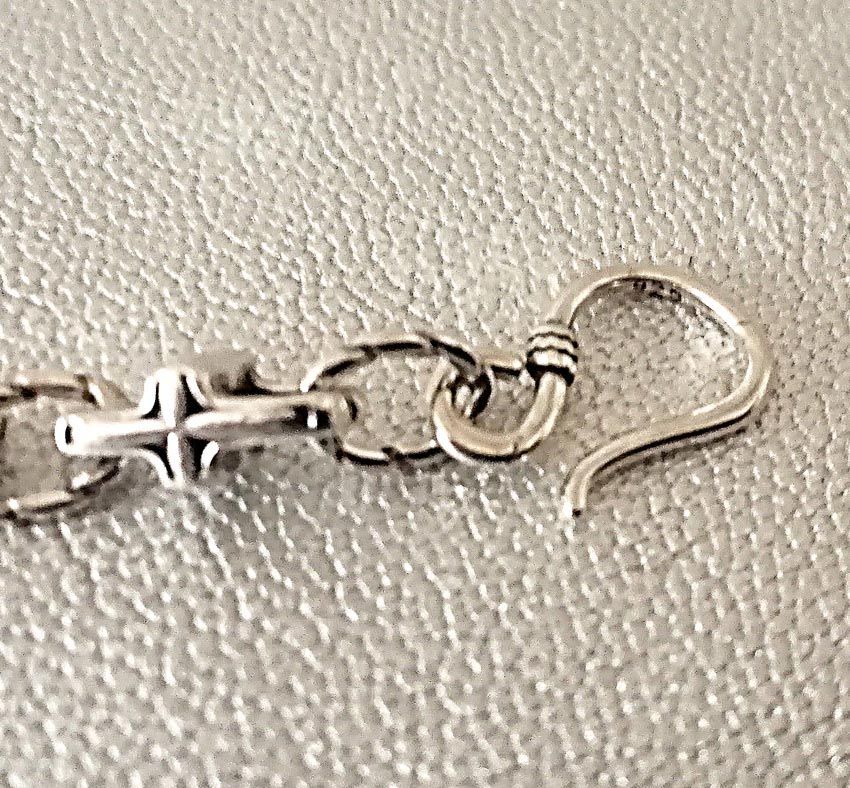 新品【シルバージュエリー】クロス 十字架 ブレスレット ヴィンテージ