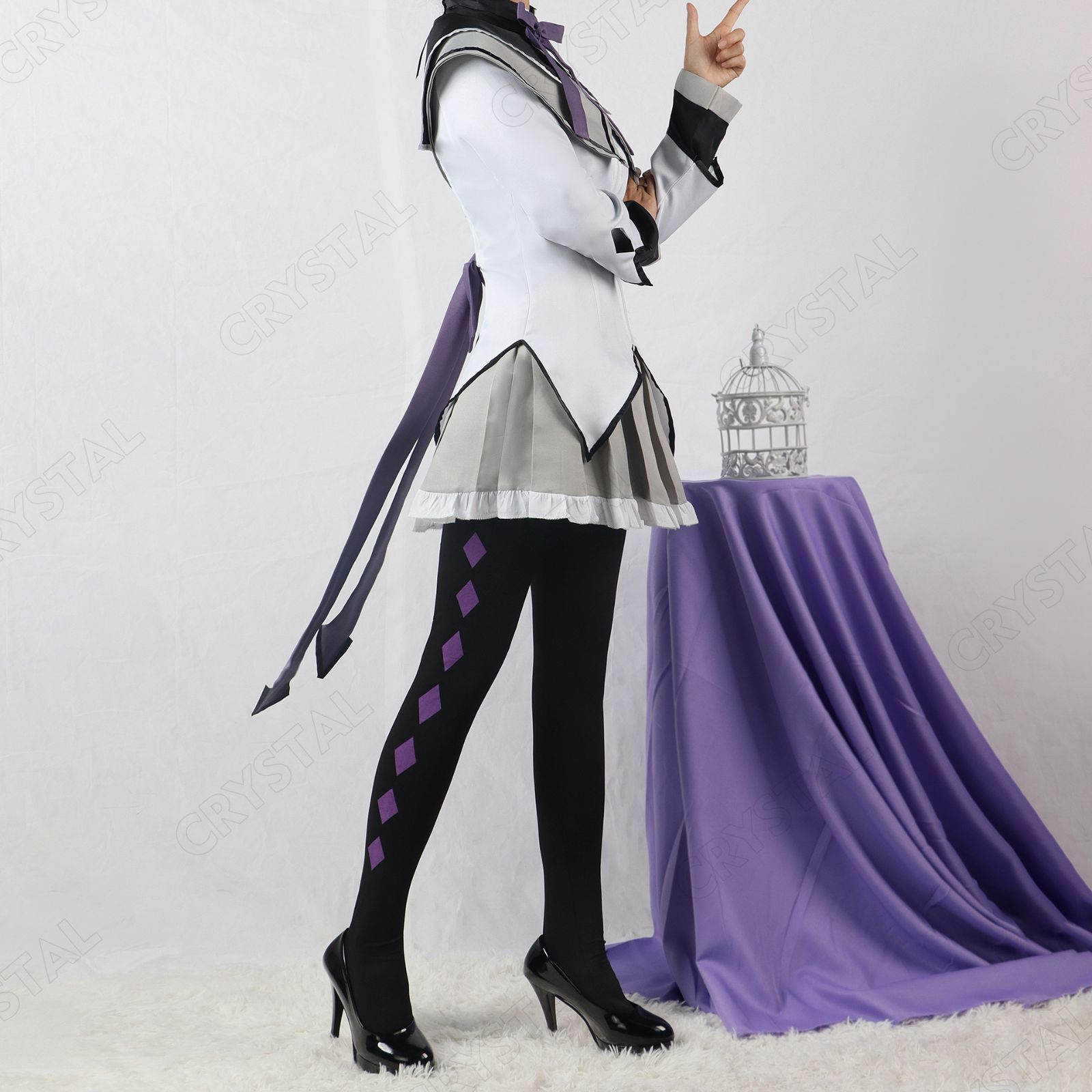 ACOS まどマギ 暁美ほむら コスプレ衣装 新品未使用未開封 魔法少女まどか☆マギカ】暁美ほむら コスプレ 衣装 高品質 ICOS