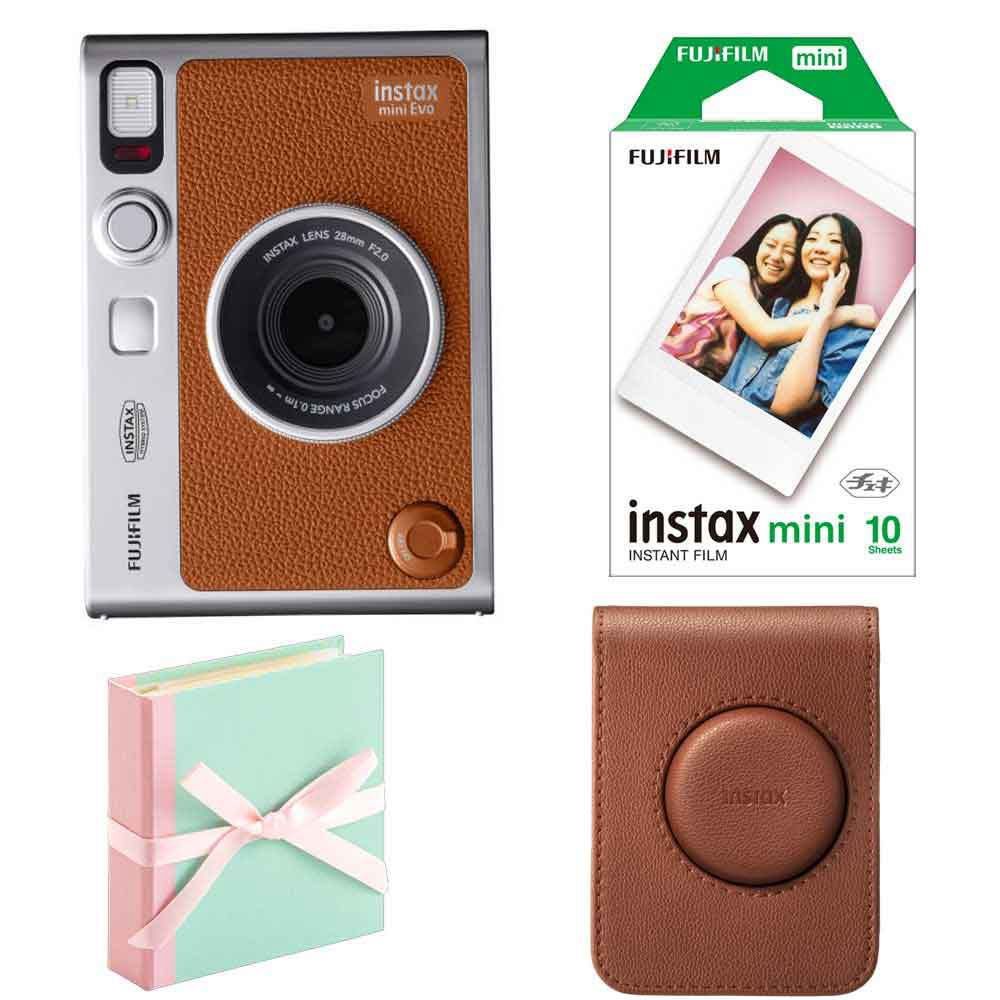 Fujifilm instax mini Evo 本体とフィルム2.5パック チェキ instax
