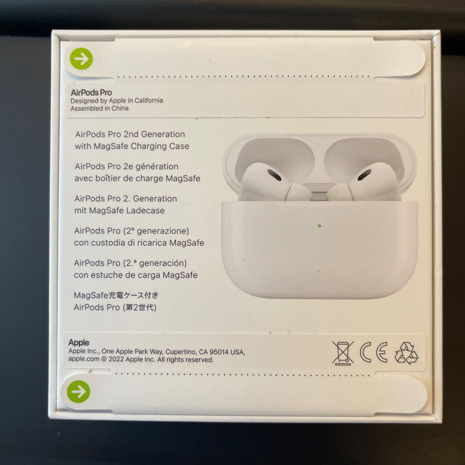 Apple AirPods pro 新品未使用 レシート同封！MWP22JA - motelcentenario.com.br