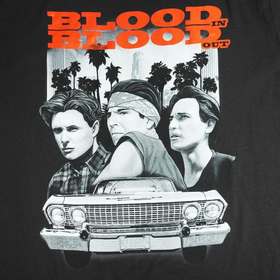 メンズ Tシャツ BLOOD IN BLOOD OUT TEE ブラッド・イン ブラッド 